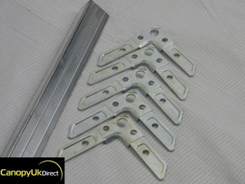 Doby Flange x 2 and 4 Corners