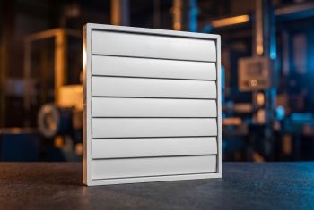 Plastic Louvre Shutter 355mm