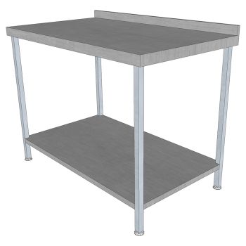 Wall Bench 1500x650x865mm
