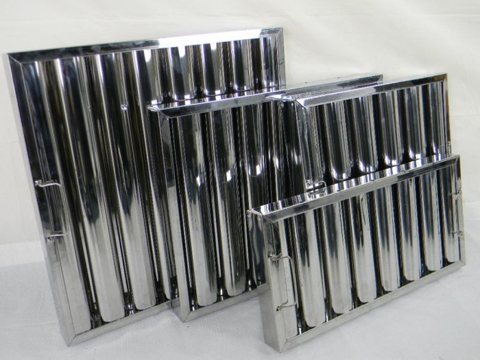 stainless steel baffle filters