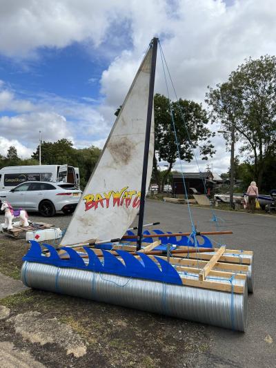 Canopy UK enter raft race