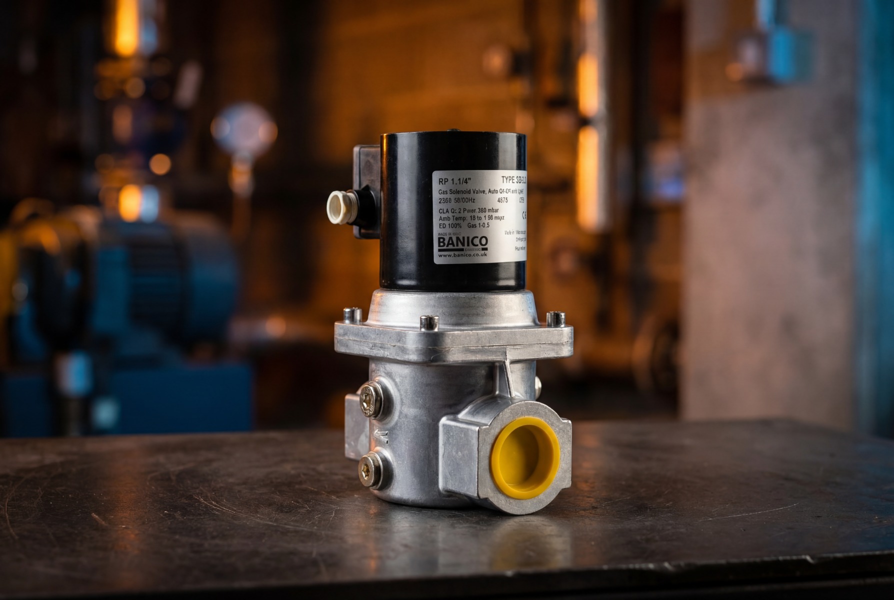 Banico Gas Interlock Solenoid Valve 1-1/4"