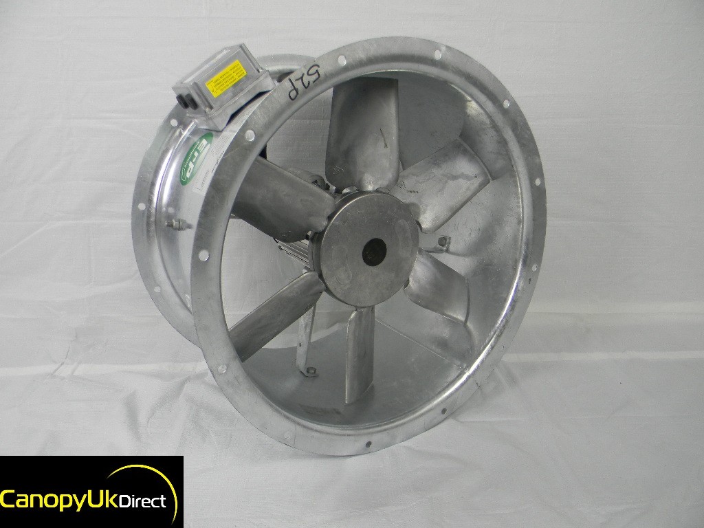 40JM/16/4/5/40 Long Cased Axial Fan by Flakt Woods