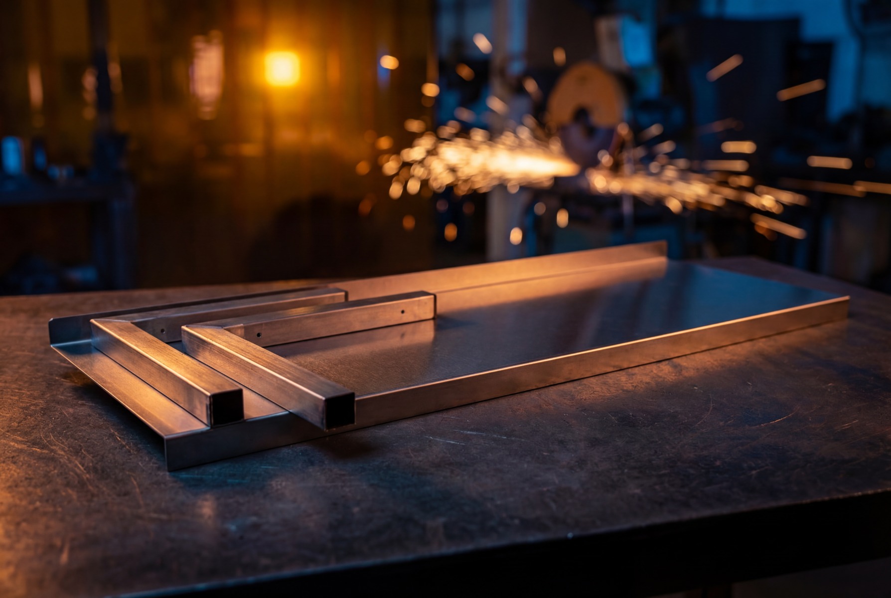 Stainless Steel Shelf 900 x 350mm - Image 3